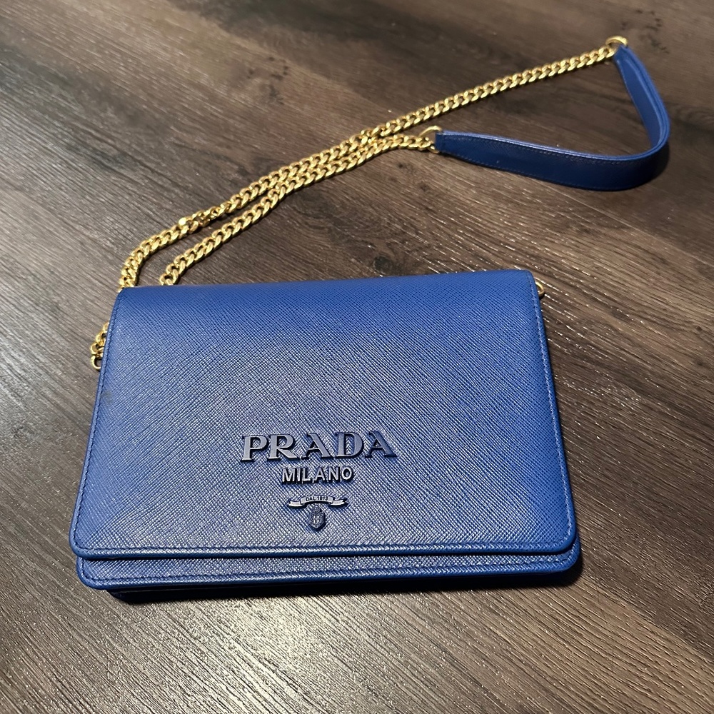 Prada Saffiano leather shoulder bag